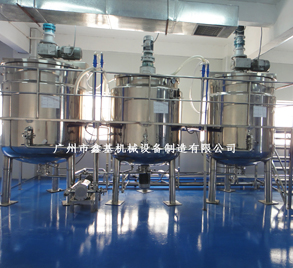 加熱均質攪拌鍋（組合）案例